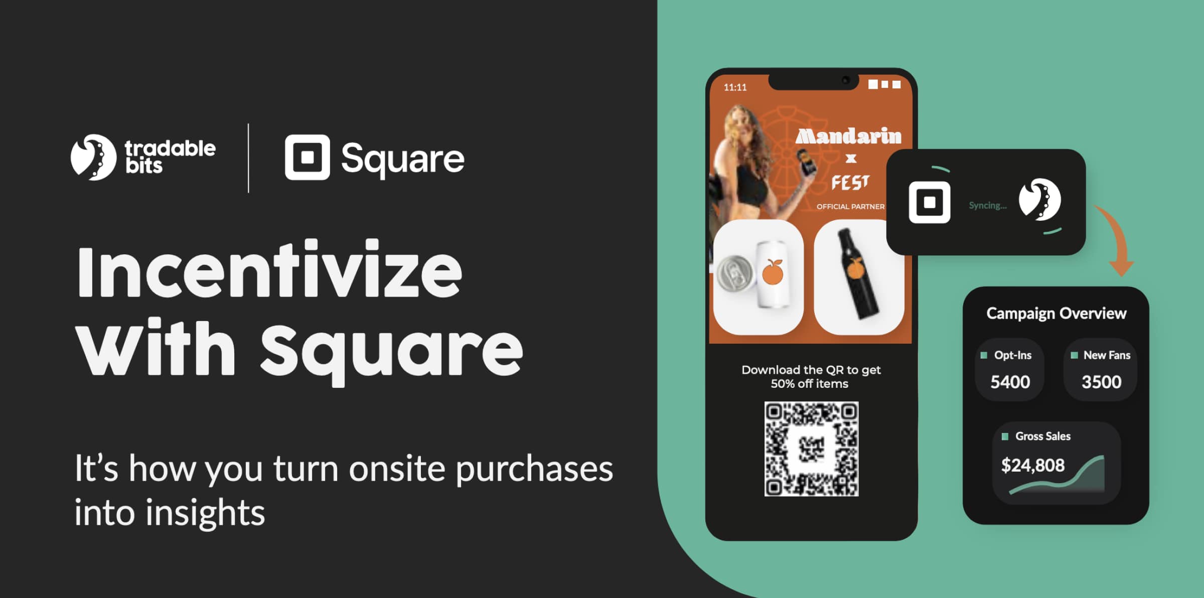 Image that says Incentivize with Square